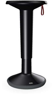 Interstuhl UPis1 110U Kruk Zit/Sta - Deep Grey