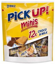 Koekreep Leibniz PiCK UP! Choco & Milk mini's 12x10gram
