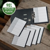 Tabblad Leitz Recycle A4 11-gaats 1-20 extra breed PP-4