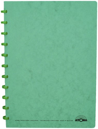 Schrift Atoma A4 ruit 5x5mm 144blz 90gr karton assorti-3