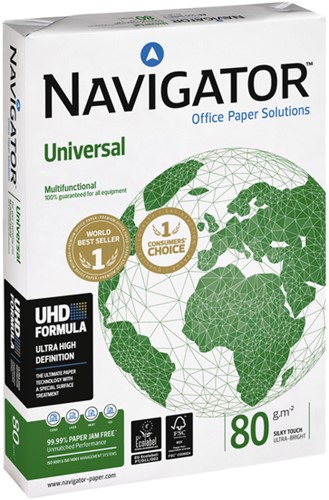 Kopieerpapier Navigator Universal A4 80gr wit 500 vel-2