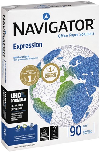 Kopieerpapier Navigator Expression A4 90gr wit 500 vel-2
