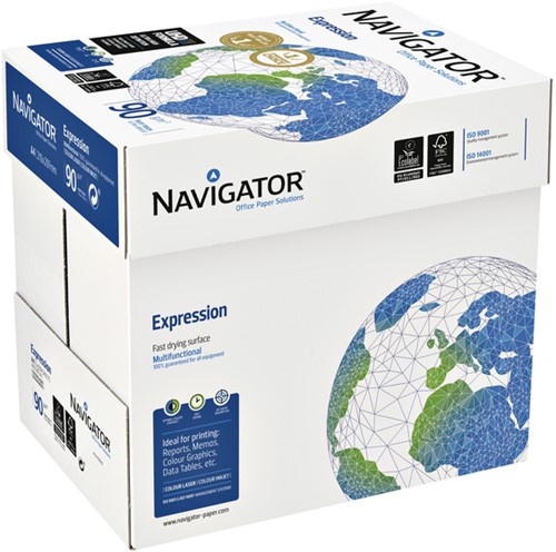 Kopieerpapier Navigator Expression A4 90gr wit 500 vel-3