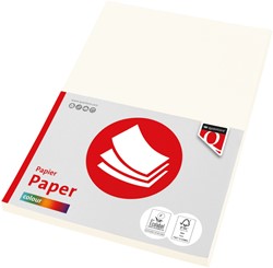 Kopieerpapier Quantore Colour A4 160gr roomwit 50 vel