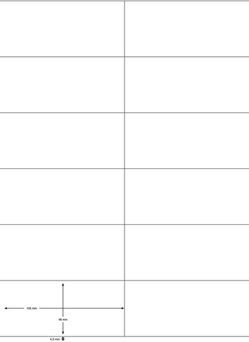 Etiket Q-Connect 105.0x48.0mm wit 1200stuks-2