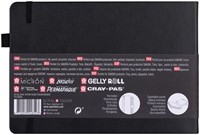 Schetsboek Sakura 80 witte vellen 140gr 210x148mm zwart-2