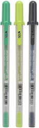 Gelschrijver Sakura Gelly Roll Moonlight 06 botanic set à 3 kleuren