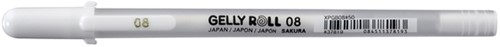 Gelschrijver Sakura Gelly Roll Classic 08 wit-5