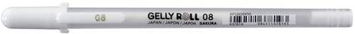 Gelschrijver Sakura Gelly Roll Classic 08 wit