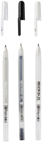 Gelschrijver Sakura Gelly Roll Metallic set à 3 kleuren-1
