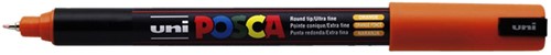 Paintmarker Uni POSCA PC1MR extra fijn donkeroranje