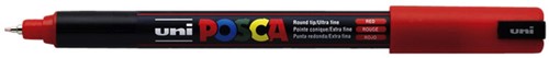 Paintmarker Uni POSCA PC1MR extra fijn rood