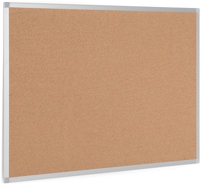 Prikbord Quantore 90x60cm kurk-2