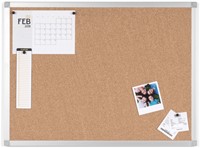 Prikbord Quantore 90x60cm kurk-3