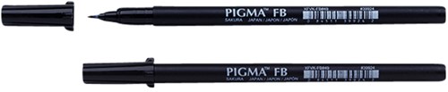 Brushpen Sakura Pigma fijn zwart-8