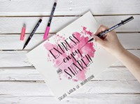 Brushpen Sakura Pigma fijn zwart-4