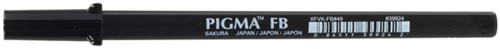 Brushpen Sakura Pigma fijn zwart