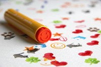 Stempelstift Bruynzeel Kids Super Stamp set à 10 kleuren-1