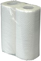 Keukenrol Cleaninq 2-laags 50vel 16x2rol wit-2