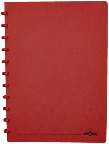 Schrift Atoma A4 ruit 5x5mm 144blz 90gr karton assorti-1