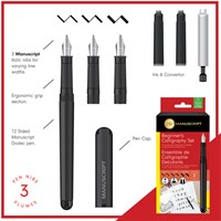 Kalligrafiepen Manuscript MC1235 beginners 3-delig-2