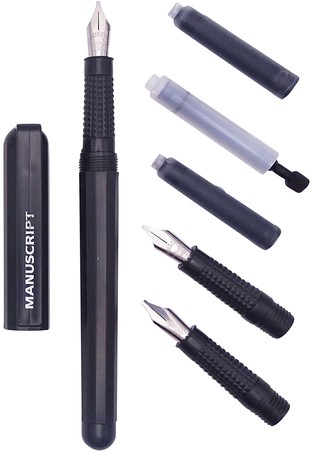 Kalligrafiepen Manuscript MC1235 beginners 3-delig-3