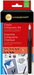 Kalligrafiepen Manuscript MC1185 classic 5-delig