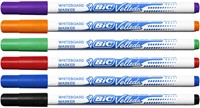 Whiteboardmarker Bic Velleda 1721 rond fijn assorti blister à 8 stuks-2
