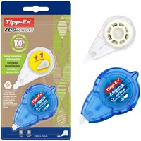 Correctietape Tipp-Ex easy ecolutions + refill 5mmx14m blister à 1+1