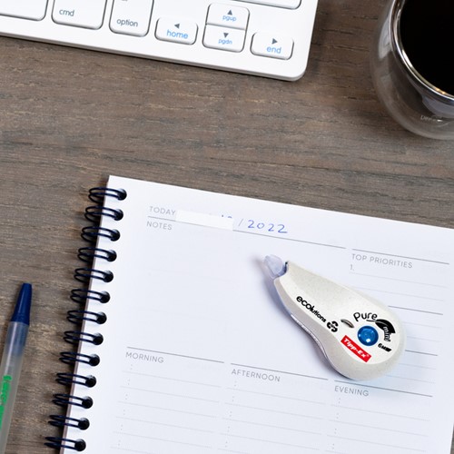 Correctietape Tipp-Ex mini pure ecolutions 5mmx6m blister 2+1 gratis-1