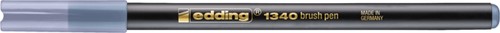 Brushpen edding 1340 zilvergrijs-2