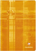 Schrift Clairefontaine A4 ruit 10x10mm 80 pagina's 90gr assorti-1