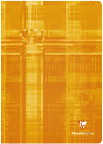 Schrift Clairefontaine A4 ruit 10x10mm 80 pagina's 90gr assorti-1