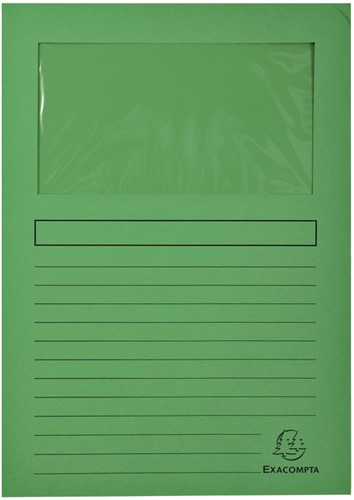 Venstermap Exacompta Forever L-model 120gr assorti 10 stuks-8