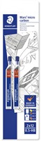Potloodstift Staedtler Mars Carbon Micro 0.5mm HB blister 2 stuks