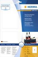 Etiket HERMA flessen 8882 90x120mm A4 glossy wit 40 stuks-13
