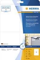 Etiket HERMA 4598 105x148mm folie wit 40 stuks-7