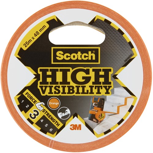 Plakband Scotch high visibility 48mmx25m oranje-6