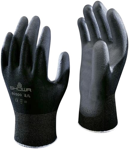 Griphandschoen Showa B0500 M zwart