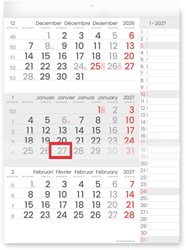 3-Maandkalender 2027 INNI Manager compact-formaat notes