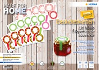 Etiket HERMA 15446 keuken new look rood-2