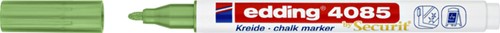 Krijtstift edding 4085 by Securit rond 1-2mm metallic groen-2