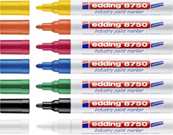 Paintmarker edding 8750 industrie 2-4mm blauw
