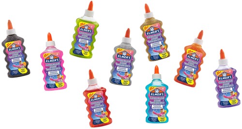 Kinderlijm Elmer's glitter oranje-3
