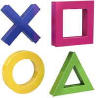 Mega Magnet Dahle Mini 45x45mm 4 stuks-2