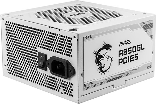 MSI MAG A850GL PCIE5 WHITE power supply unit 850 W 20+4 pin ATX ATX Wit