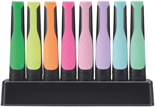 Markeerstift STABILO GREEN BOSS 6070/8 pastel assorti deskset à 8st-3