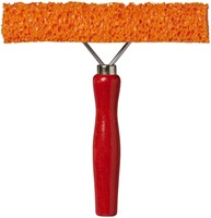 Raamtrekker ProPlus met houten steel 145mm rood-1