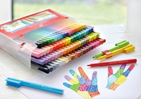 Kleurstiften Faber-Castell Connector assorti cadeauset à 80 stuks-3