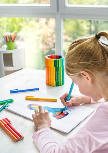 Kleurstiften Faber-Castell Connector assorti cadeauset à 80 stuks-7
